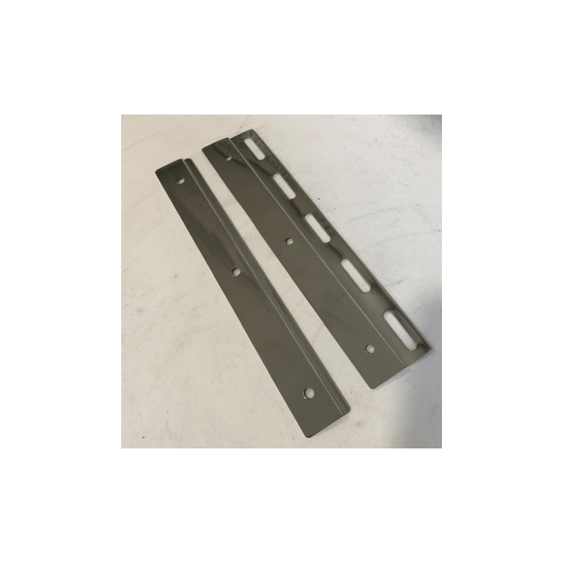 JEU PLAQUE INOX RIDEAU LANIERES L-200MM